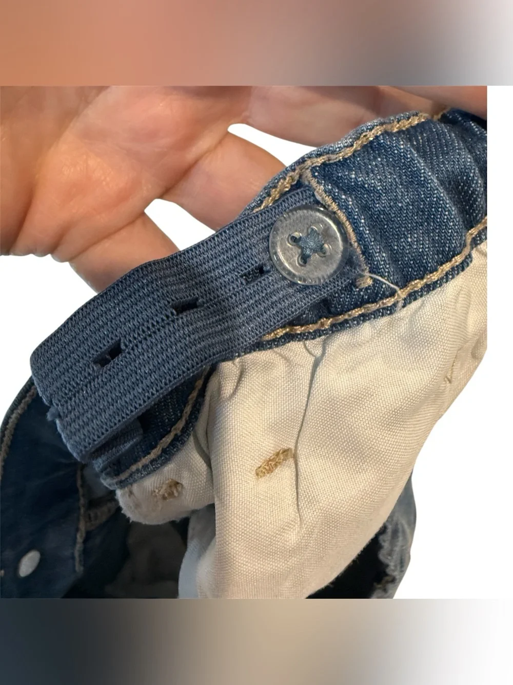 The Children’s Place Skimmer Pant Court Distressed Denim Shorts 16 Plus